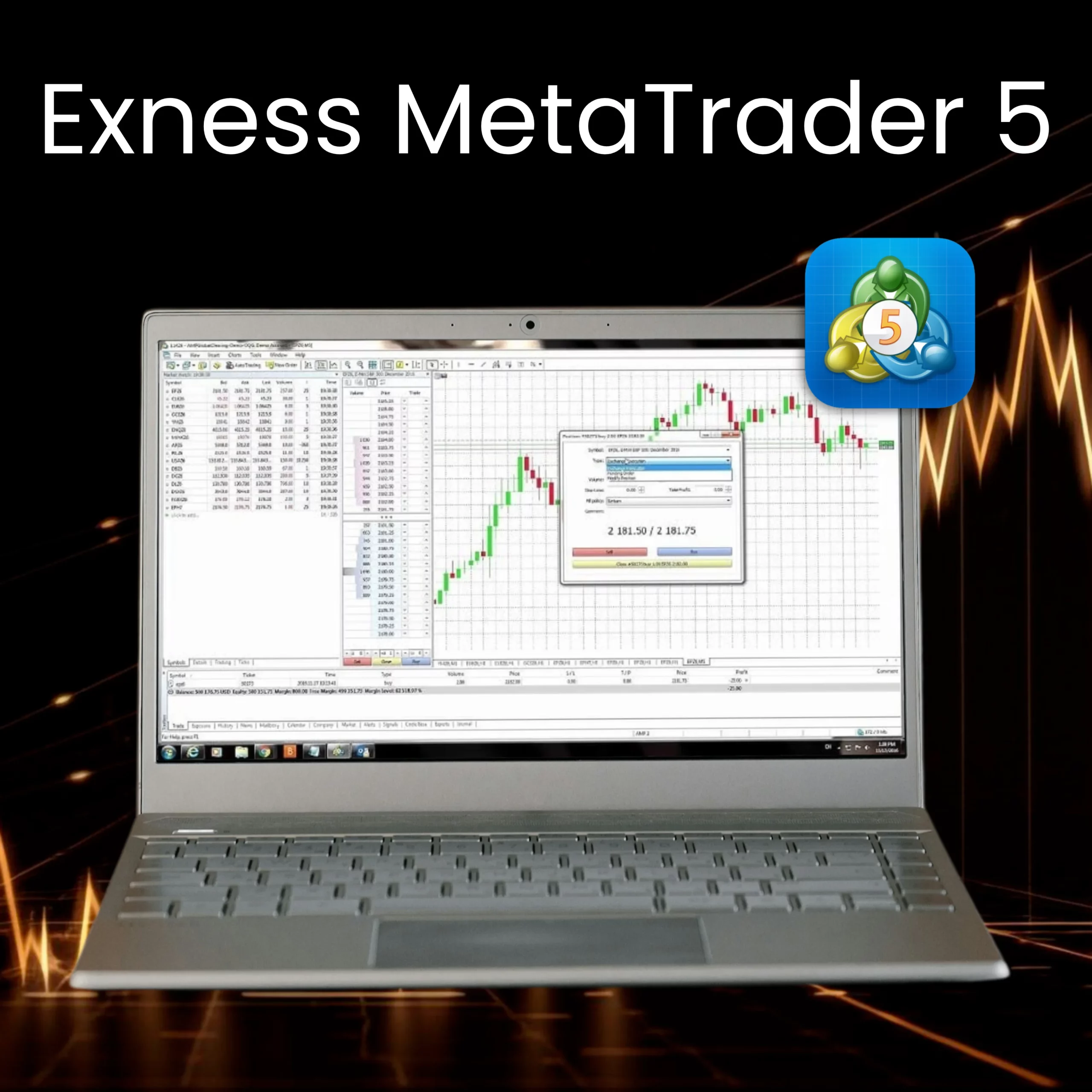 Exness MetaTrader 5 (MT5) 