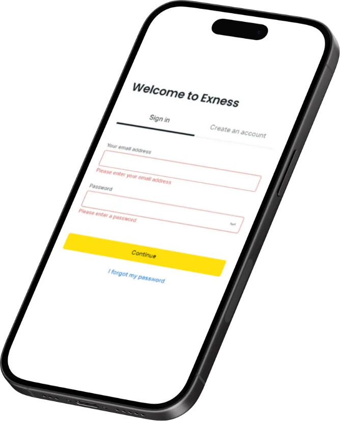 Started with Exness Go App