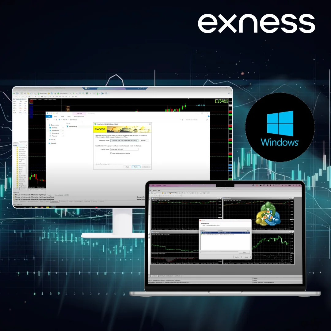 Exness windows