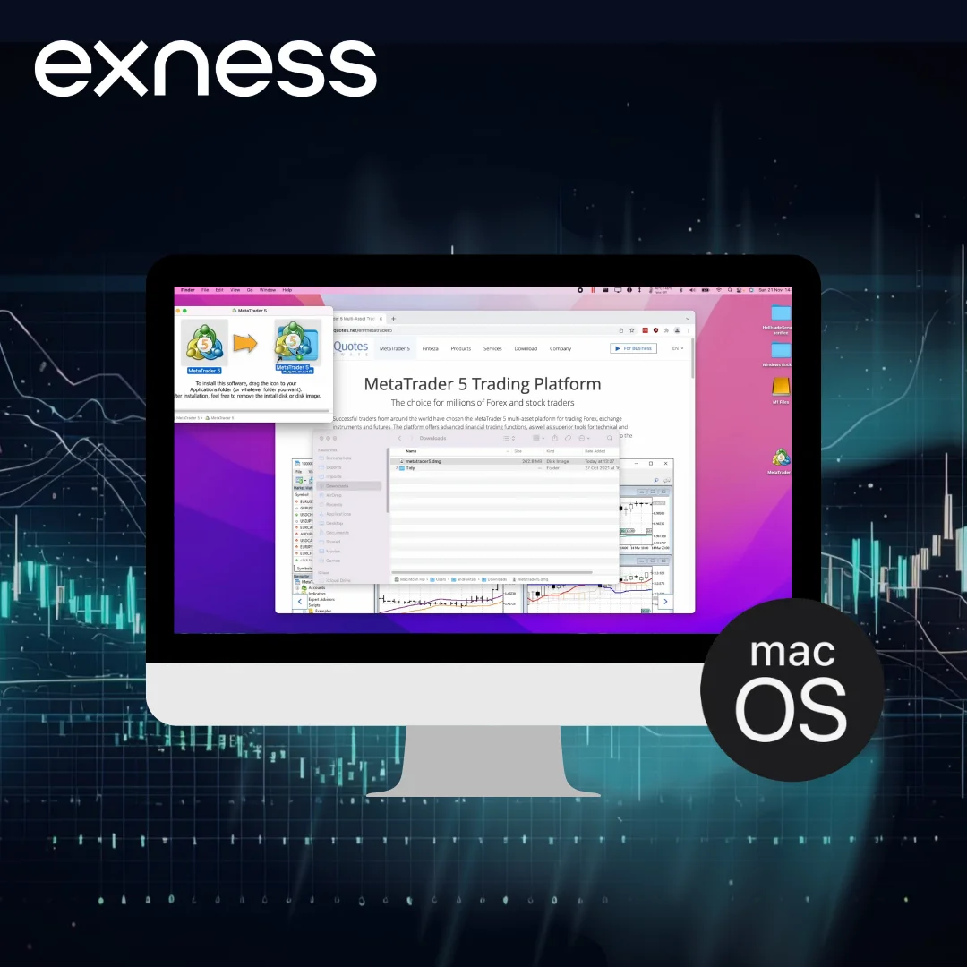 Download Exness MetaTrader 5 for MacBook